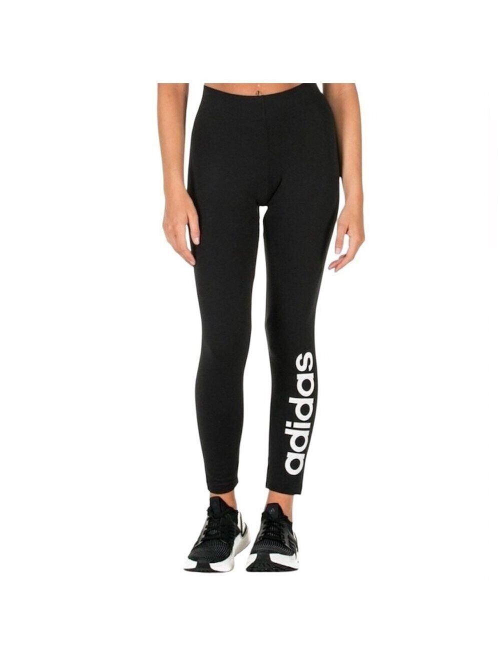 Adidas Women's Fab Climalite Essentials Linear Training Tights Pants Size Small